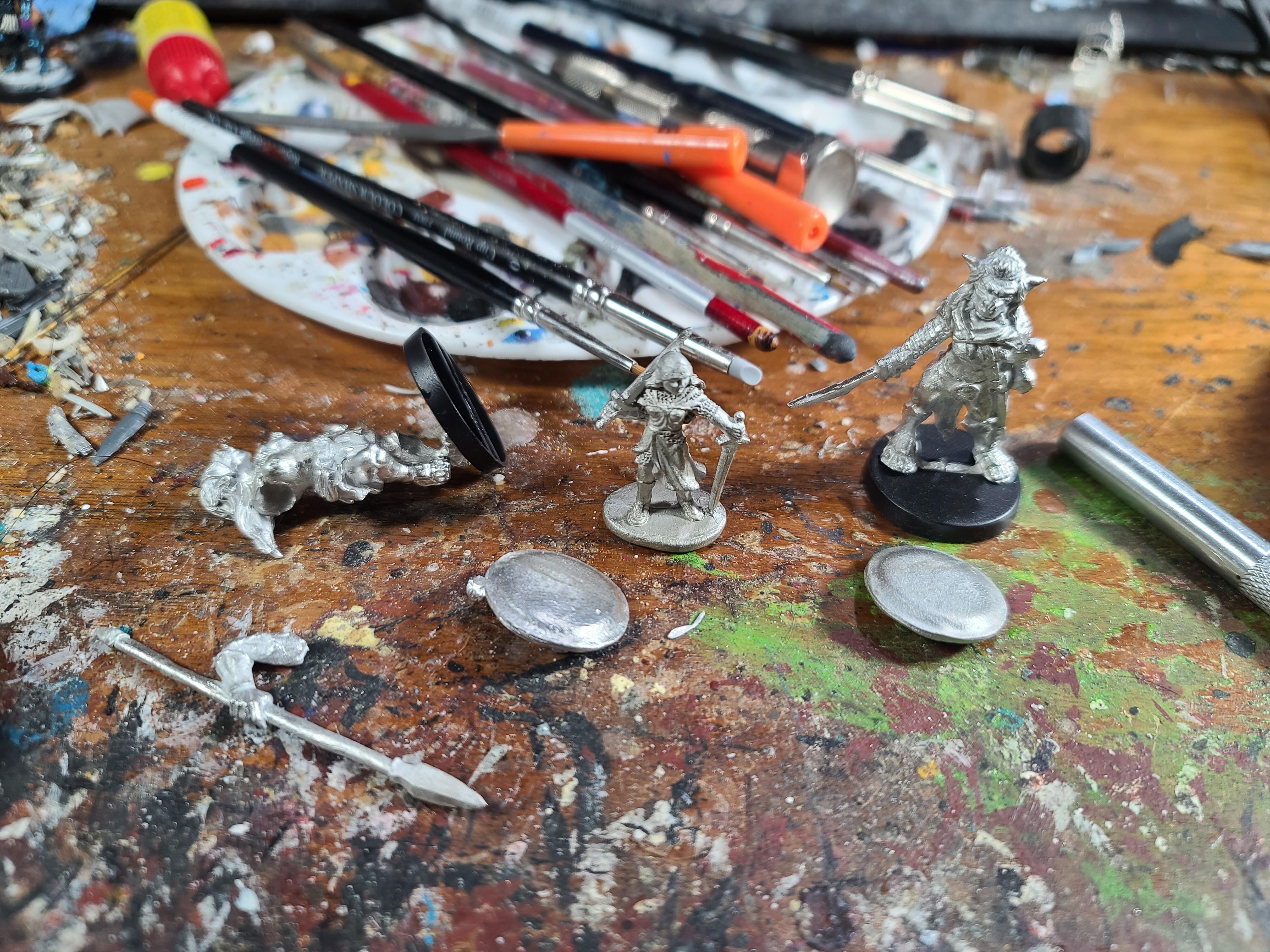 Bronze Age Miniatures, Female, Orcs, Warriors, Woman Warriors Gallery